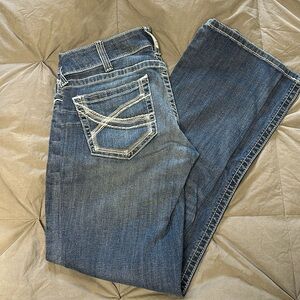 Womens Ariat mid rise straight jeans